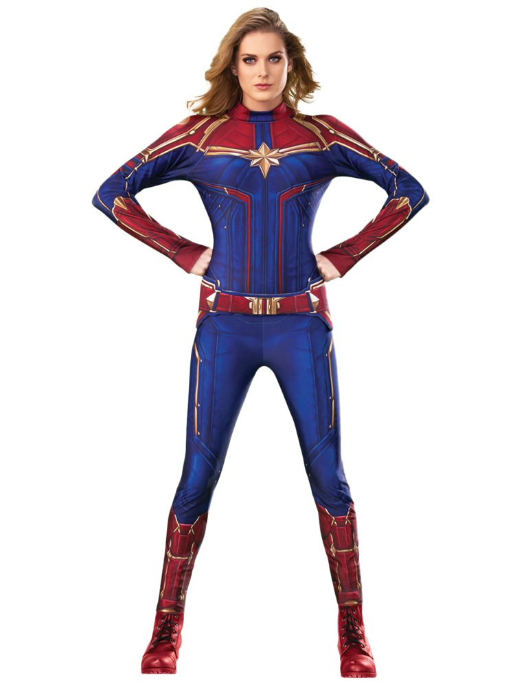 Captain Marvel Hero Suit - Adult Costume