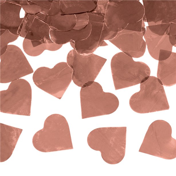Rose Gold Hearts Confetti Cannon - 60cm – product image 2