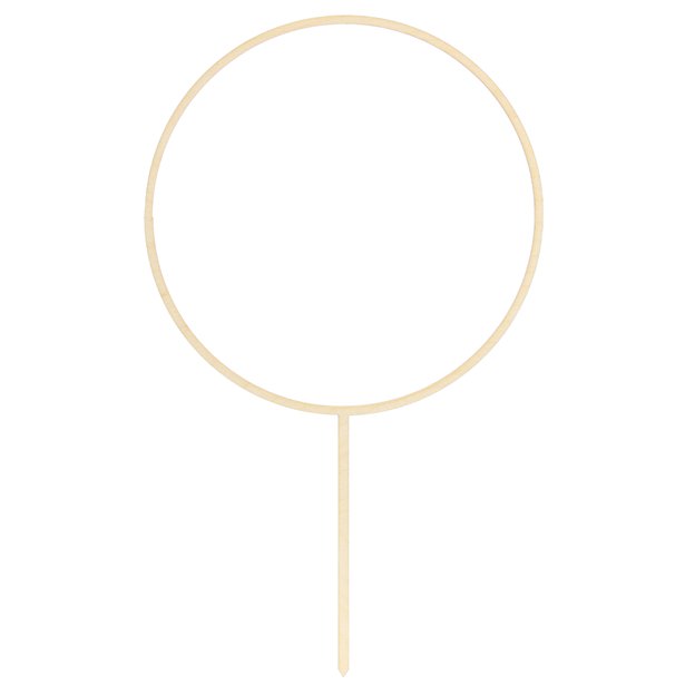 Wooden Hoop Cake Topper - 24.5cm