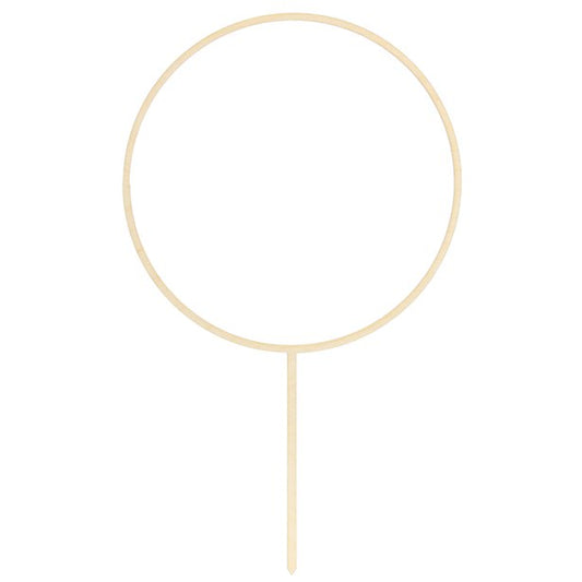 Wooden Hoop Cake Topper - 24.5cm