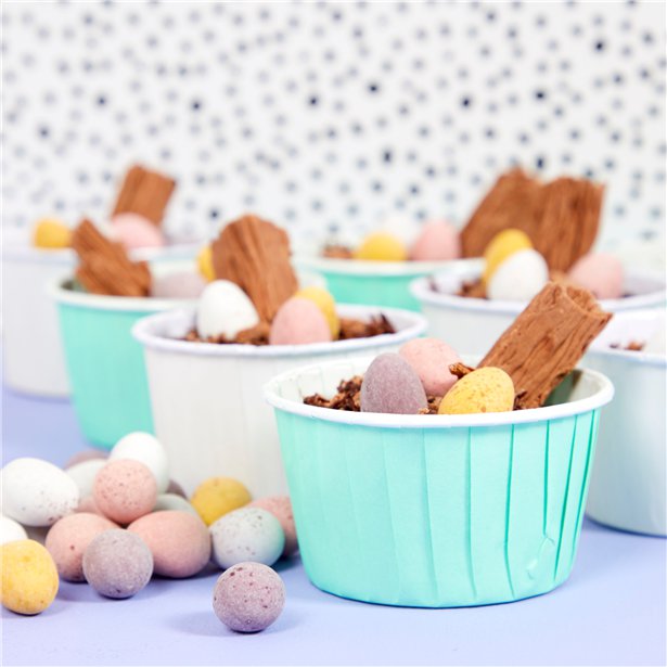 Aqua Blue Baking Cups (24pk) – product image 2