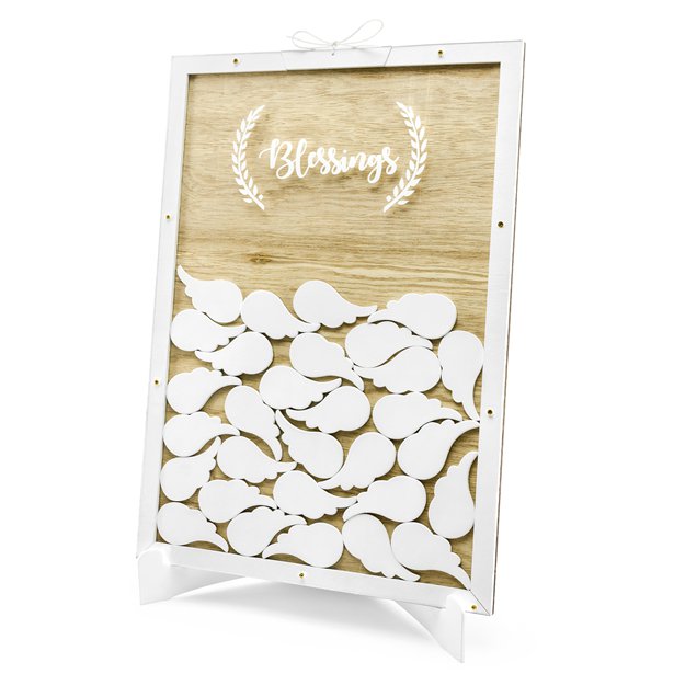 Blessings Wooden Guest Book – product image 2