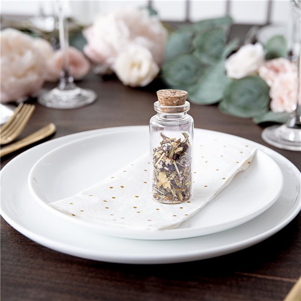 Glass Bottles with Cork Plug - 7.5cm (12pk) – product image 3