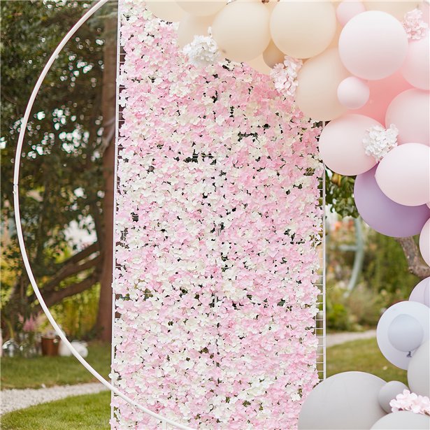 Pink & White Flower Wall Backdrop Tile - 60cm x 40cm – product image 3