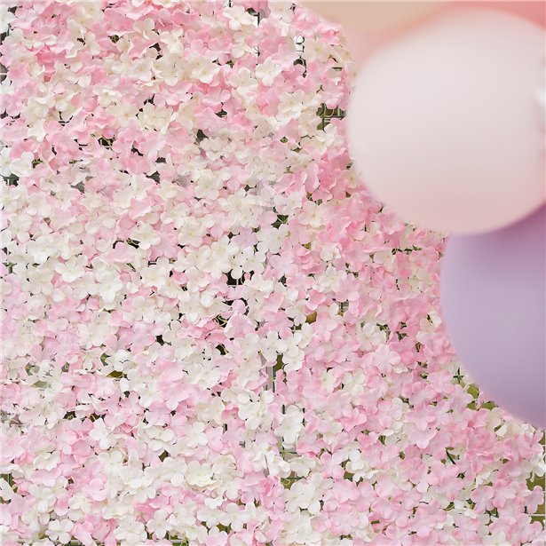 Pink & White Flower Wall Backdrop Tile - 60cm x 40cm – product image 4