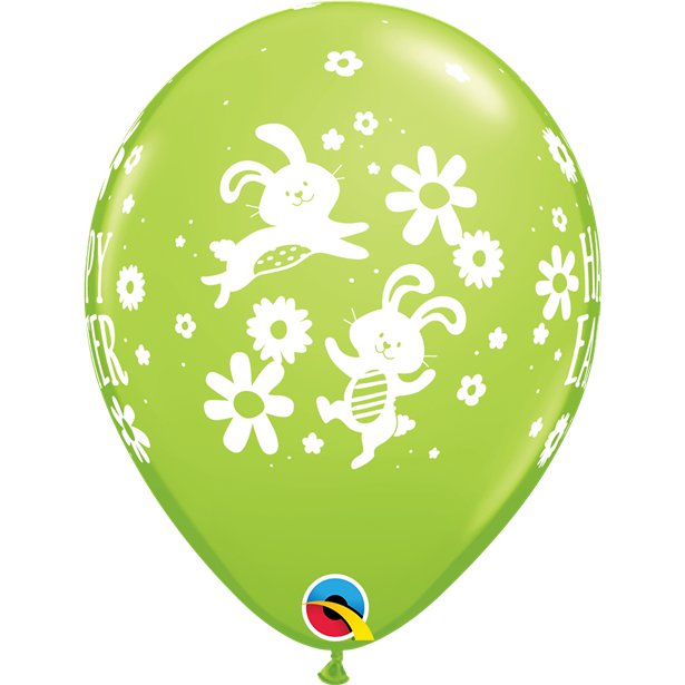 Happy Easter Balloons - 12" Latex (25pk) – product image 2