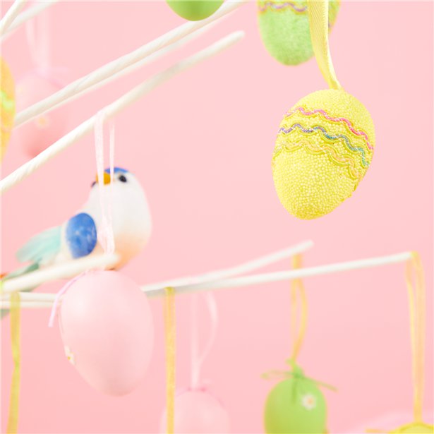 Glitter Easter Eggs - 8cm (6pk) – product image 3