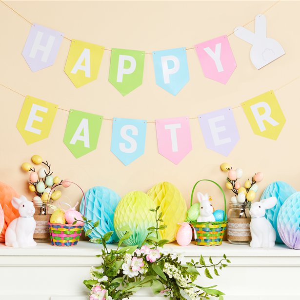 Happy Easter Bunting - 2.13m