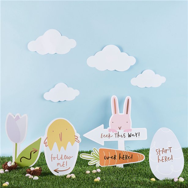 Easter Egg Hunt Signs (11pk) – product image 1