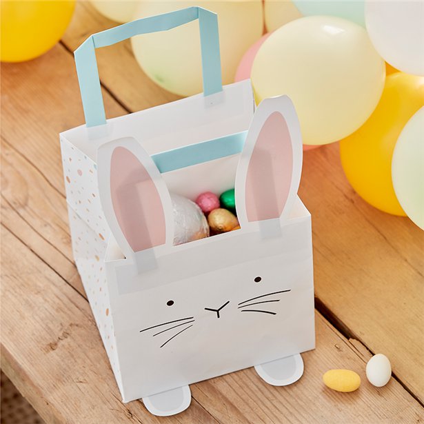 Easter Bunny Party Bags (5pk)