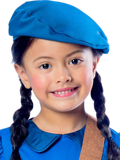 Evacuee Girl Blue Dress - Child Costume