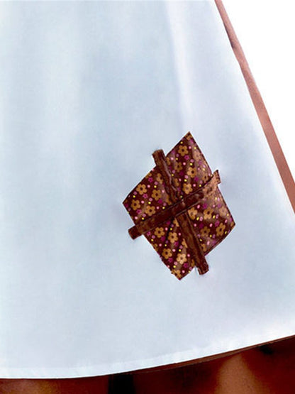 Victorian Girl Brown Dress - Child Costume