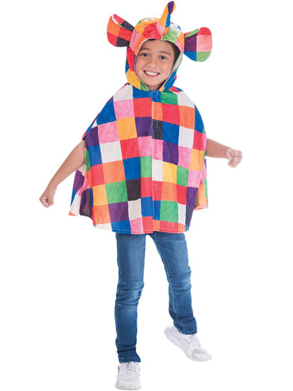 Elmer the Patchwork Elephant Cape - Child Costume