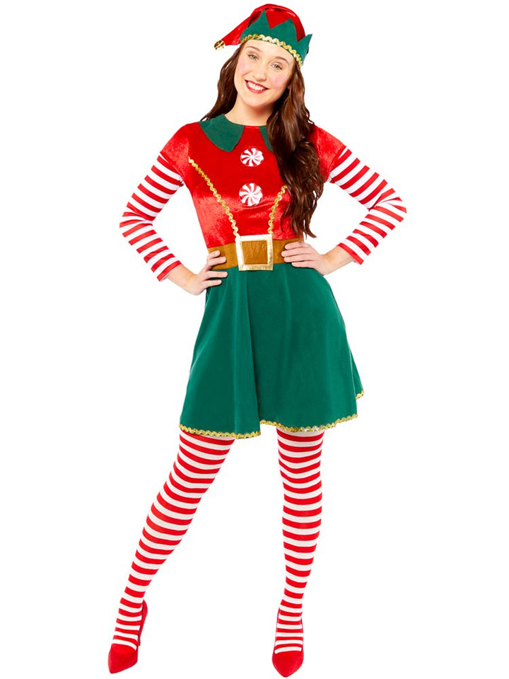 Elf Dress Deluxe - Adult Costume
