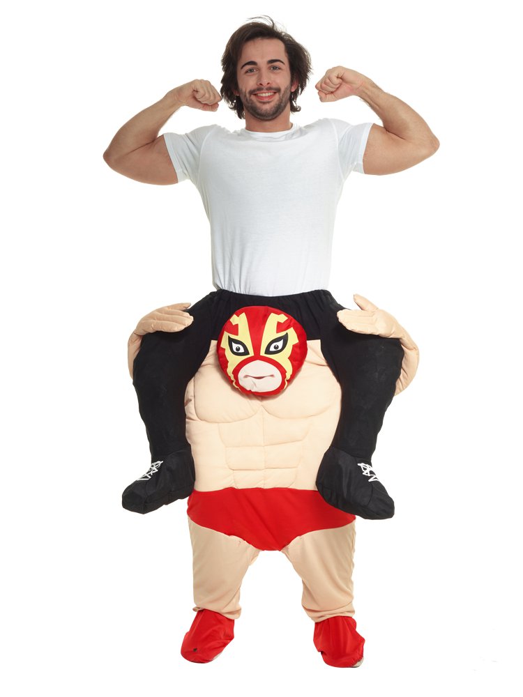 Piggyback Wrestler - Adult Costume