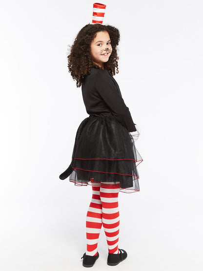 Dr Seuss Cat in the Hat Dress - Child and Teen Costume