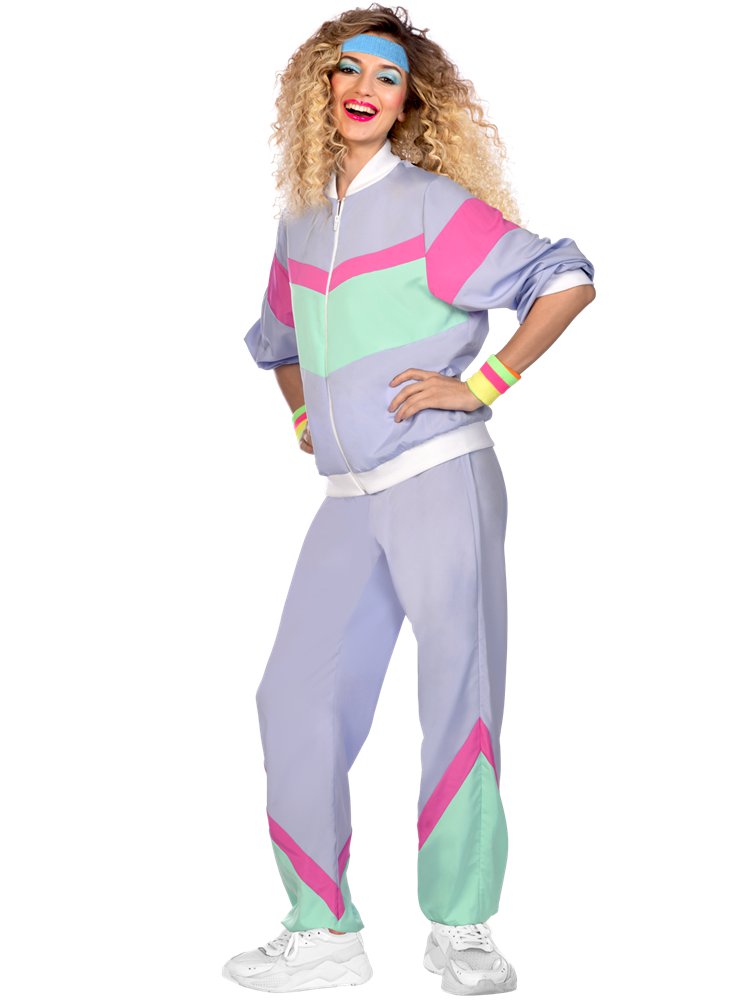 Purple 80s Shell Suit - 20-22