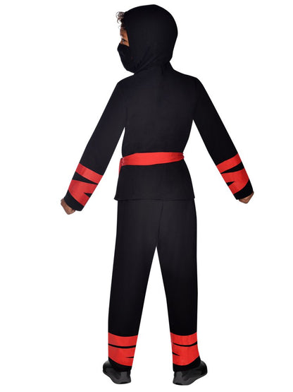 Black Ninja Warrior - Child and Teen Costume