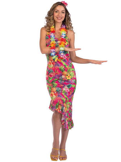 Pink Hawaiian Dress - Adult Costume
