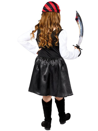 Recycled Pirate Girl - Toddler and Child Costume