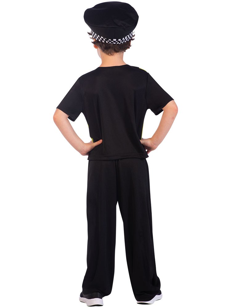 Recycled Police Officer Boy - Toddler and Child Costume