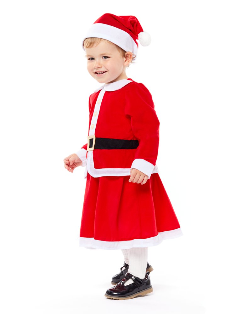 Little Miss Santa - Baby and Toddler Costume