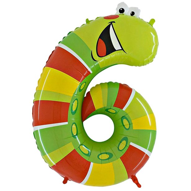 Animal Foil Number Balloons - 40"