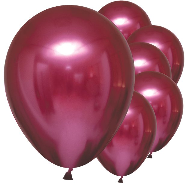 Pomegranate Satin Luxe - 11" Latex (6pk) – product image 1