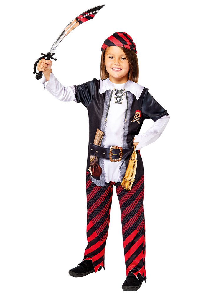 Recycled Pirate Boy - Child Costume