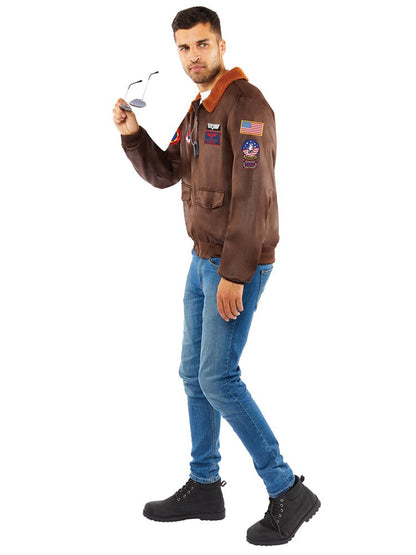 Top Gun Bomber Jacket - Adult Costume
