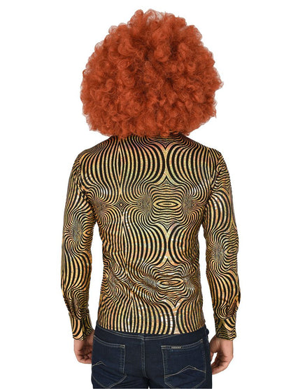 70's Gold Shirt - Adult Costume