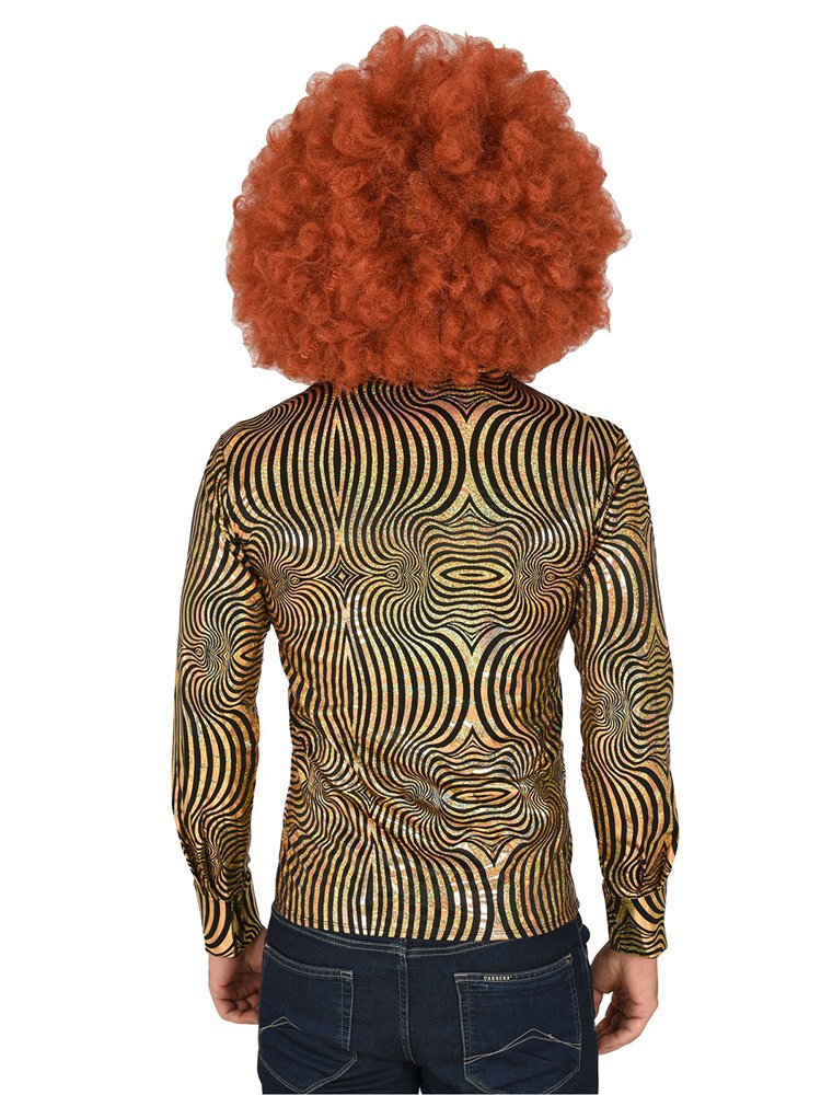 70's Gold Shirt - Adult Costume