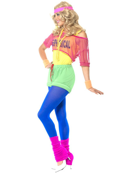 Get Physical 80s Girl - Adult Costume