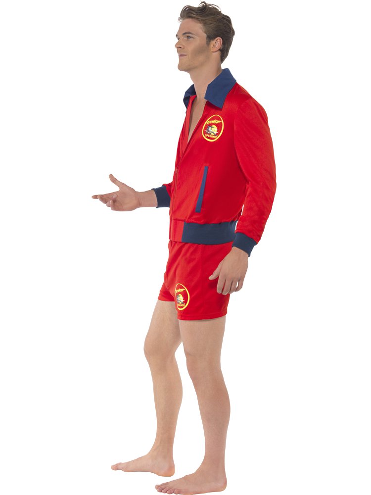Baywatch Lifeguard Jacket and Shorts - Adult Costume