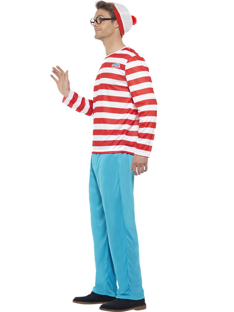 Where's Wally Mens Costume - Adult Costume