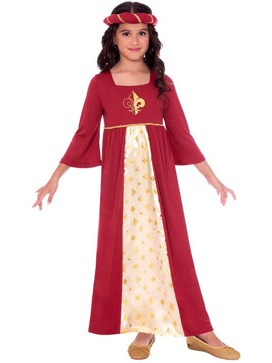 Tudor Princess Red - Child Costume