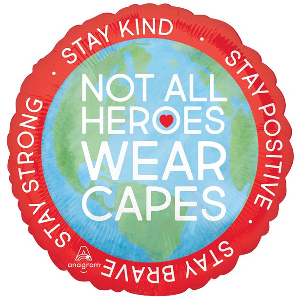 Hope Double Sided Balloon - 18" Foil – product image 2