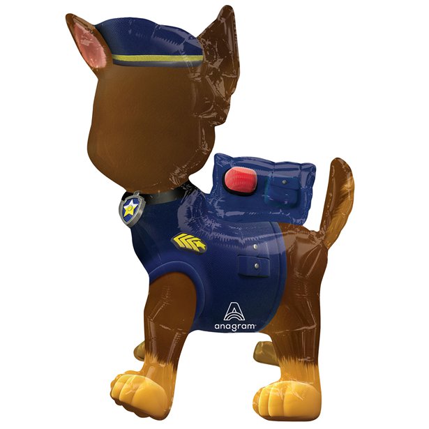 Paw Patrol Chase Airfill Sitter Balloon - 24" Foil – product image 2