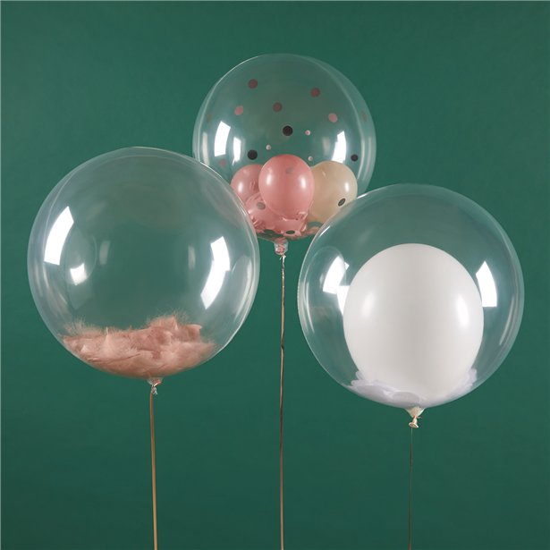 Transparent Globe Balloon - 15"
