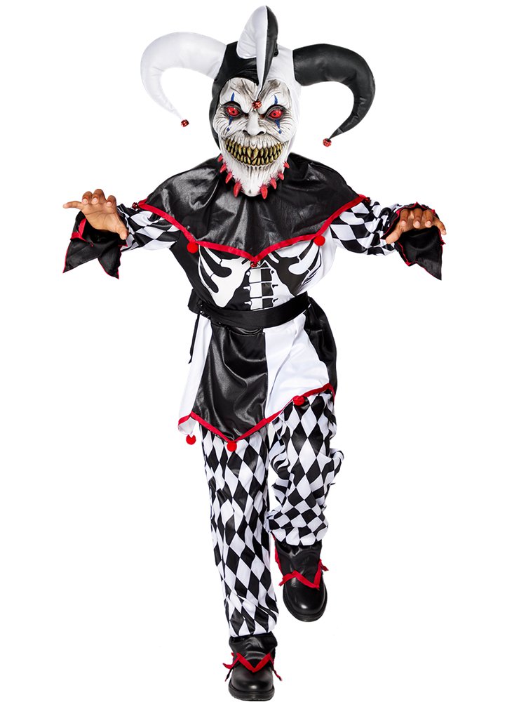 Sinister Jester Clown - Child and Teen Costume – product image 1