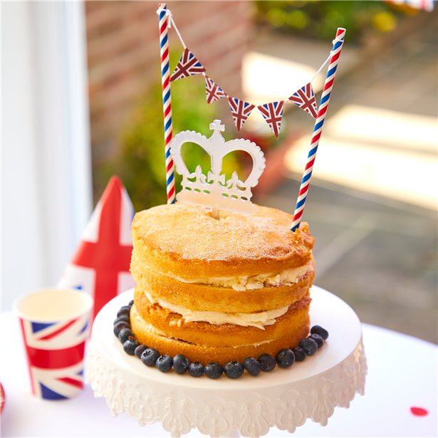 Union Jack Cake Bunting - 22cm x 19xm – product image 2