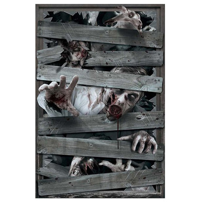 Zombie Window Decoration - 80 x 120cm