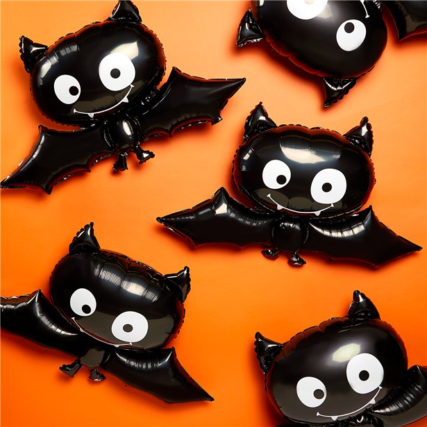 Black Bat SuperShape Balloon - 24" x 41" Foil