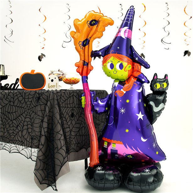 Scary Witch Airloonz Balloon - 55" – product image 2