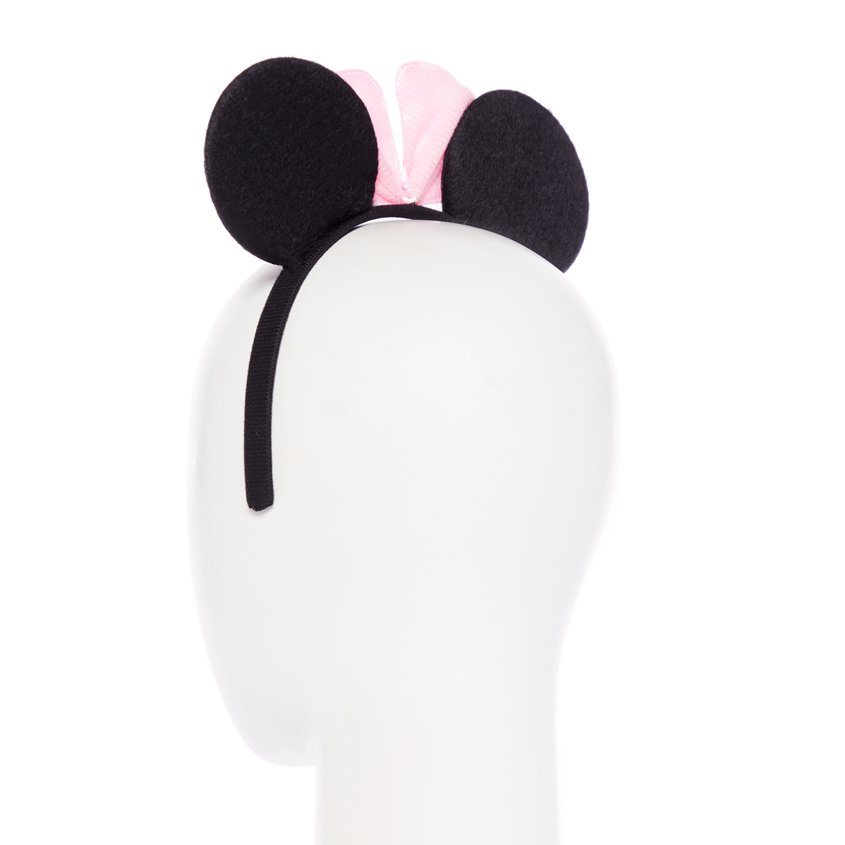 Mouse Ears & Pink Bow Headband – product image 3