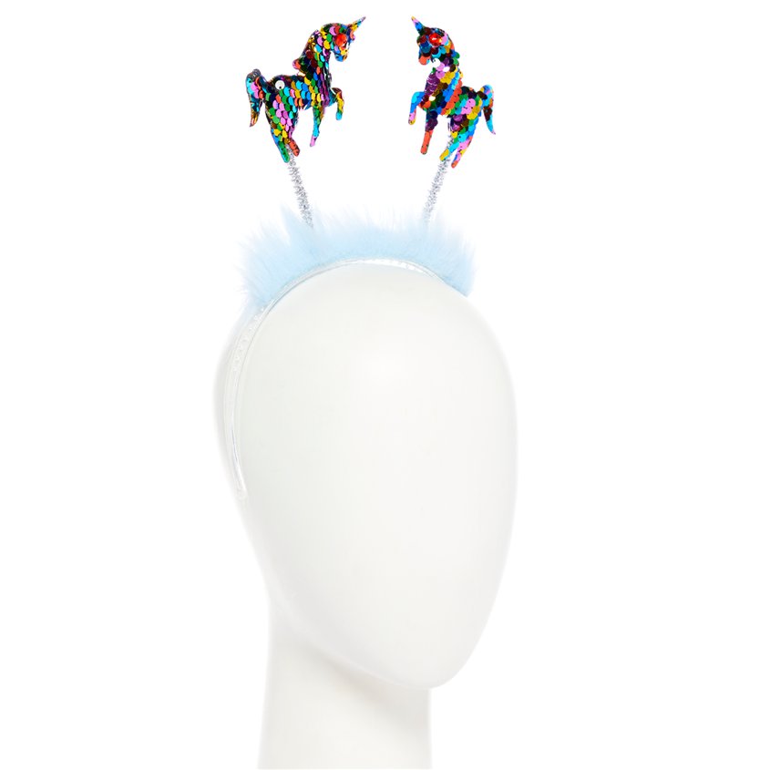 Rainbow Unicorn Sequin Headband – product image 2