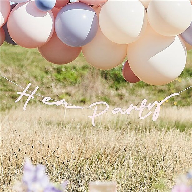 ECO Pink Hen Party Banner - 1.5m – product image 1