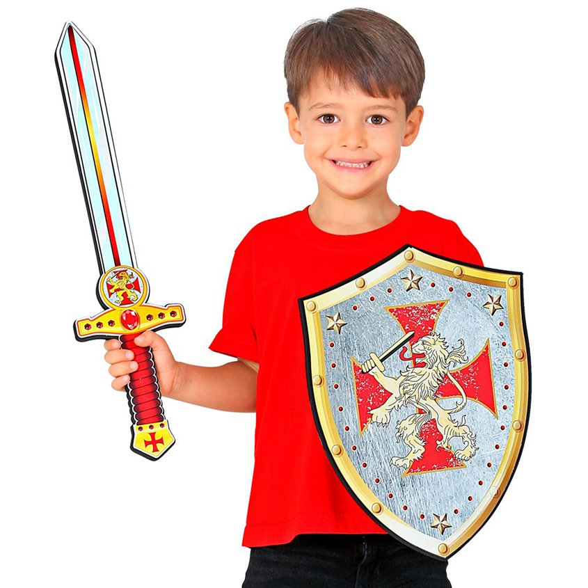Crusader Sword & Shield - 52cm – product image 2