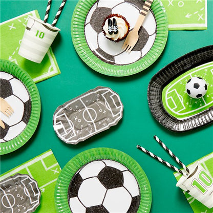 Kicker Party Paper Plates - 23cm (8pk)