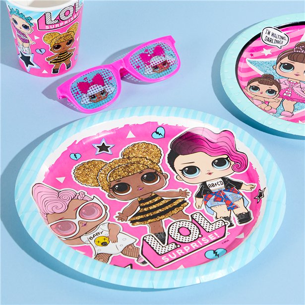 L.O.L Surprise Paper Plates - 23cm (8pk)
